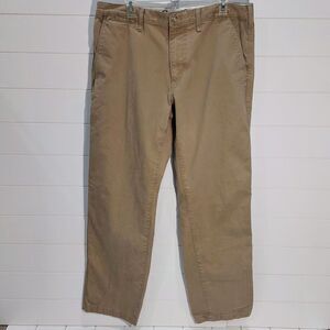 Eddie Bauer Classic Fit Pants Men's 36x33 Tan Legend Wash Casual